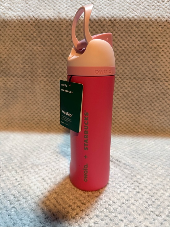 Starbucks Other - Brand New Owala + Starbucks FreeSip Bottle in Pink and Light Pink